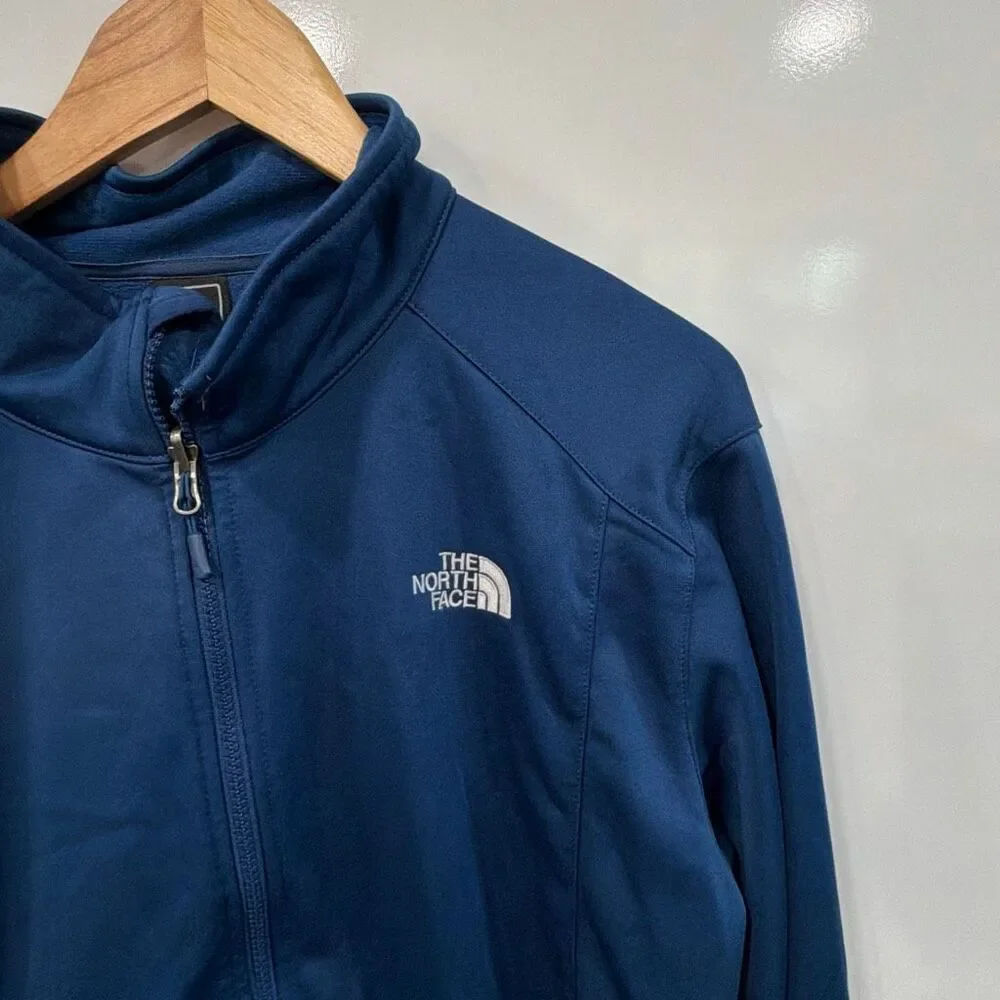 Men’s navy north face zip up jacket size XL‎
